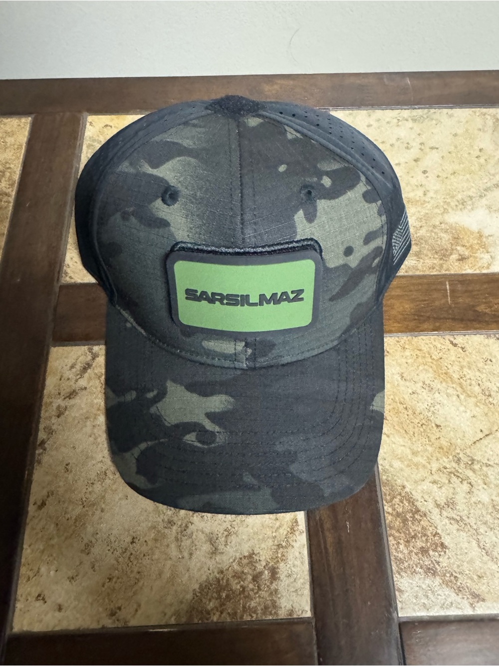 Sarsilmaz Camo Patch Trucker Hat - Green Patch